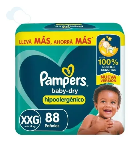 PAMPERS BABY-DRY – Pañalera Belyan